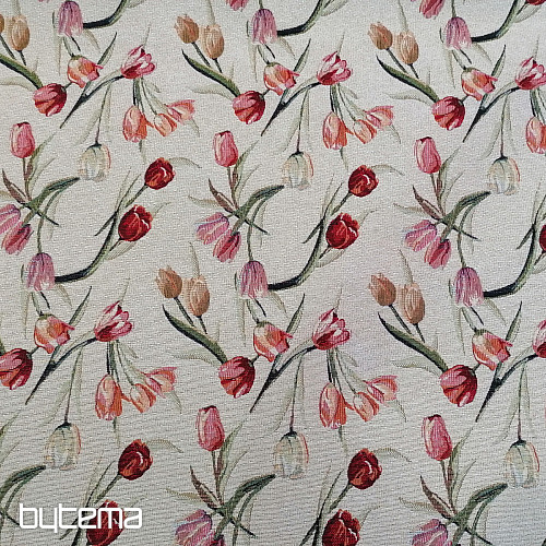 Tissu pour tapisserie TULIPE