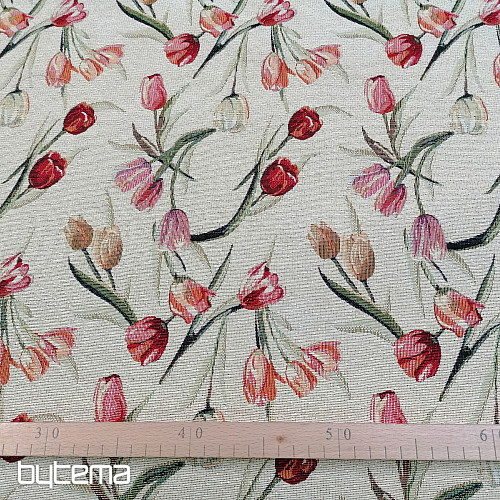 Tissu pour tapisserie TULIPE