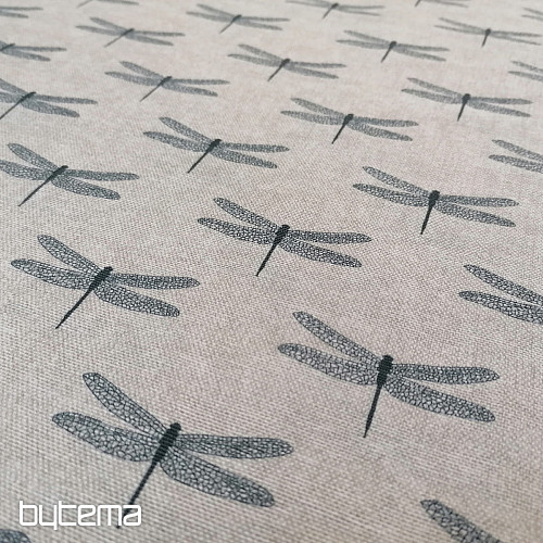 Tissu décoratif NATURE DRAGONFLY