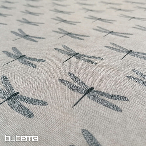 Tissu décoratif NATURE DRAGONFLY