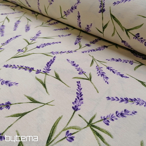 tissu décoratif LAVANDE
