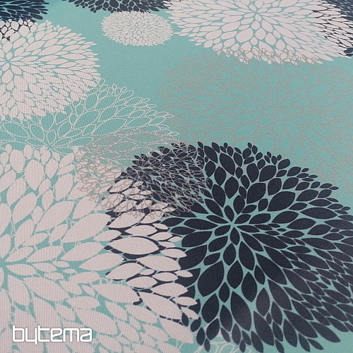 Tissu déco BLACK OUT Astra turquoise
