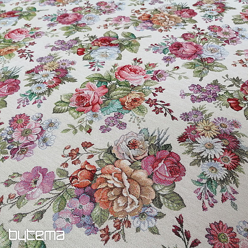 Tissu à tapisserie BOUQUET
