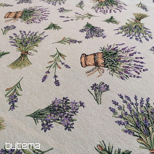 Tissu pour tapisserie LAVANDE ALLOVER