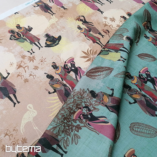 Tissu décoratif région Afrique
