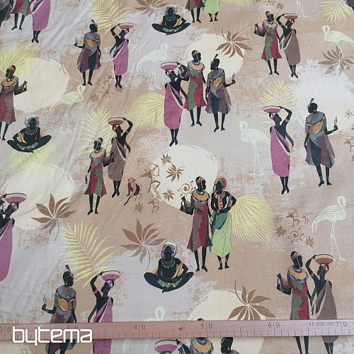 Tissu décoratif région Afrique