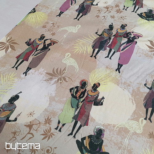 Tissu décoratif région Afrique