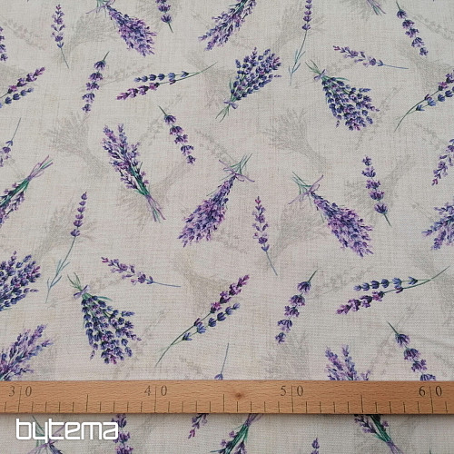 Tissu déco Lavande