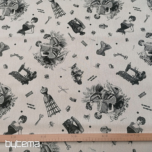 Tissu décoratif Couture