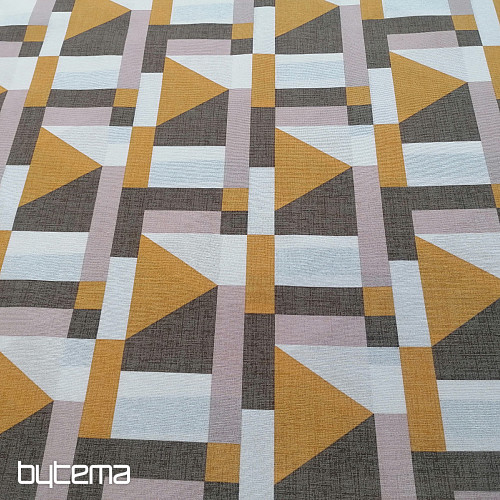 Tissu déco Geo jaune
