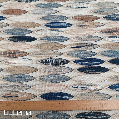 Tissu déco SURF BLEU