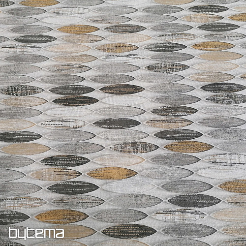 Tissu décoratif SURF BEIGE GRIS