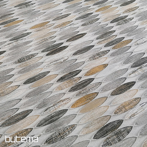 Tissu décoratif SURF BEIGE GRIS
