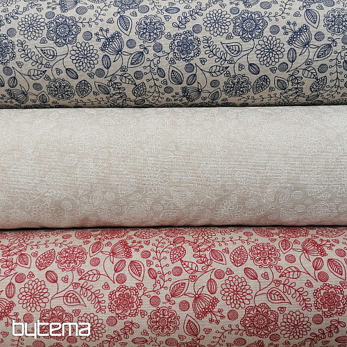 Tissu déco Fleurs fluo blanc