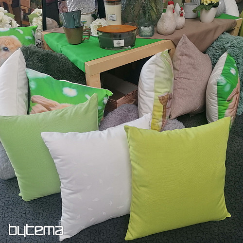 Housse de coussin déco Feuilles de Damas