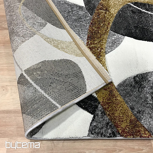 Tapis moderne DIAMANT cercles géométriques