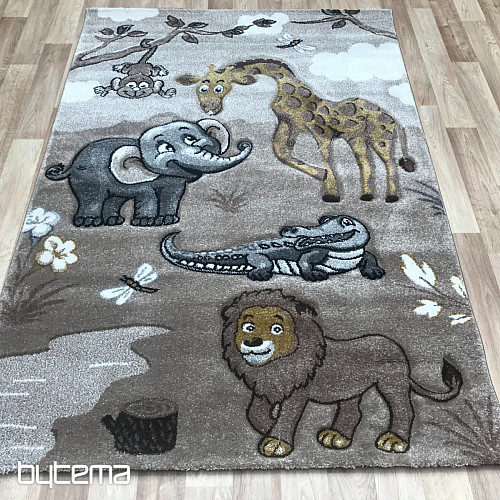 Tapis enfant ANIMAUX D&#39;AFRIQUE