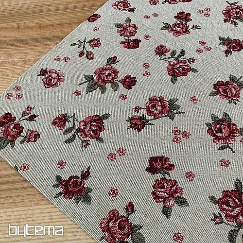 Nappe et foulard en tapisserie EDEN ROSES