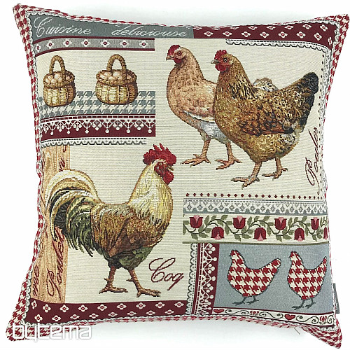 Housse de coussin tapisserie FARMA