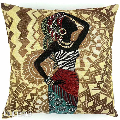 Housse de coussin tapisserie AFRIQUE 2