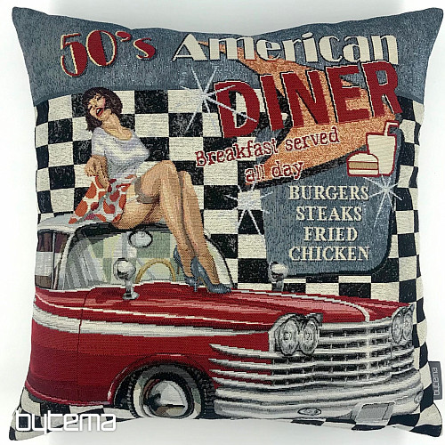 Taie d'oreiller en tapisserie AMERICAN DINER