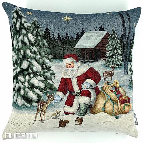 Couverture tapisserie de Noël PÈRE NOËL 2