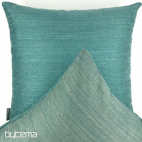 OREILLER CHENILLE ELIA turquoise