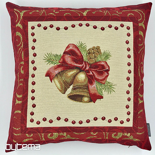 Housse de coussin décoration de Noël BELL IN A FRAME