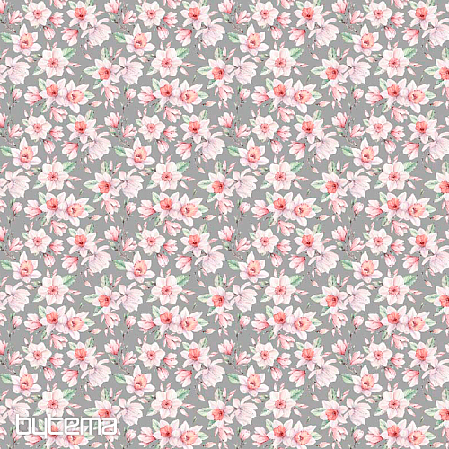 Tissu déco CESIRA fleurs