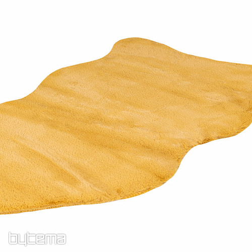 Tapis moderne COSY 500 or/jaune
