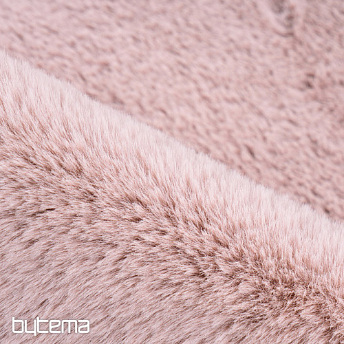 Tapis moderne COSY 500 rose poudré