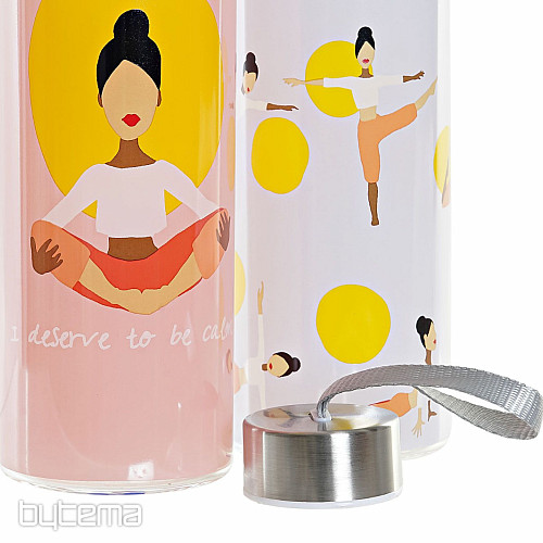 Bouteille en verre YOGA 550 ml