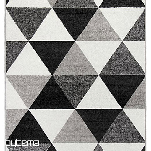 Pièce tapis LOTTO triangles noir/blanc
