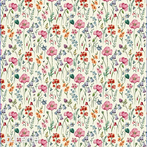Tissu à tapisserie BLOOMING MEADOW