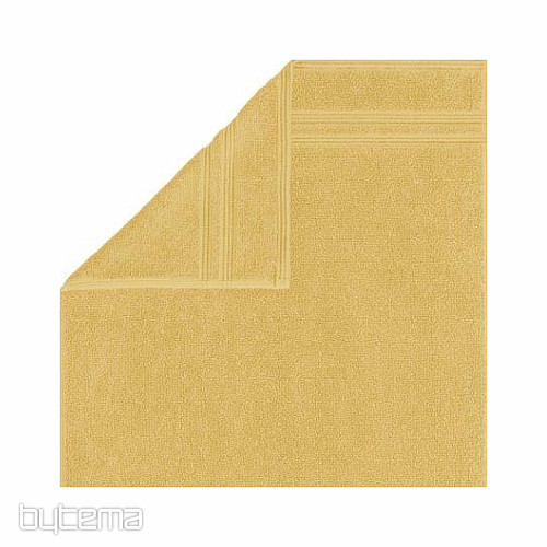 Serviette et drap de bain luxe MANHATTAN GOLD 127 ocre