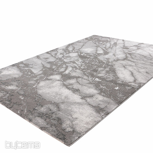 Tapis moderne MARMARIS 400 argent