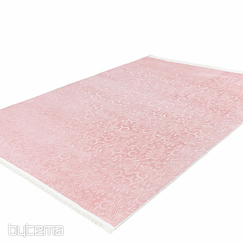 Tapis lavable PERI 100 rose poudré