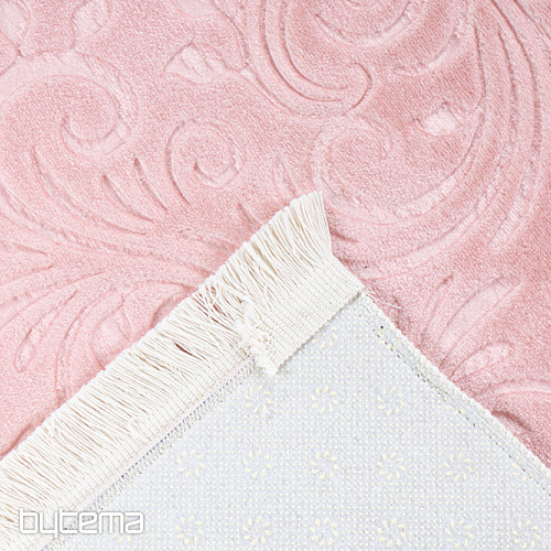 Tapis lavable PERI 100 rose poudré