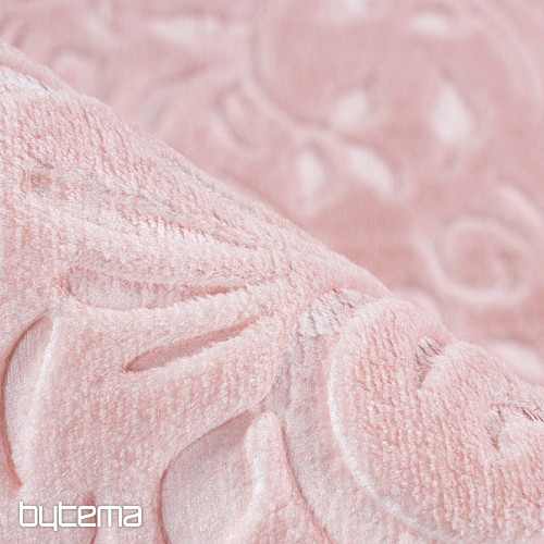 Tapis lavable PERI 100 rose poudré