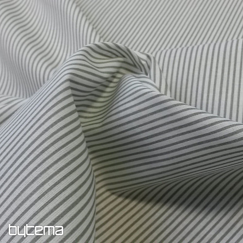 Tissu coton STRIPE mentholé