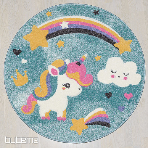 Tapis enfant PASTEL licorne