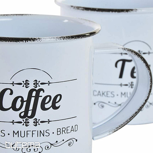 Tasse à café/thé en métal 375 ml