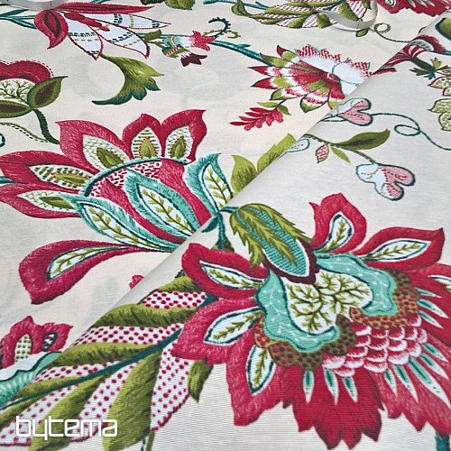 Tissu déco FLEURS SAUVAGES