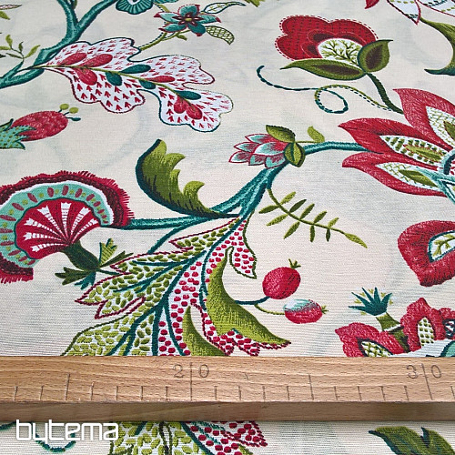 Tissu déco FLEURS SAUVAGES