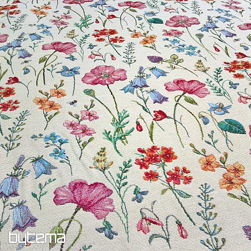 Tissu à tapisserie BLOOMING MEADOW