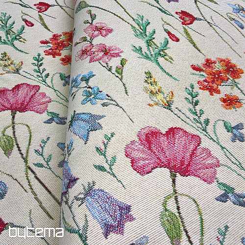 Tissu à tapisserie BLOOMING MEADOW