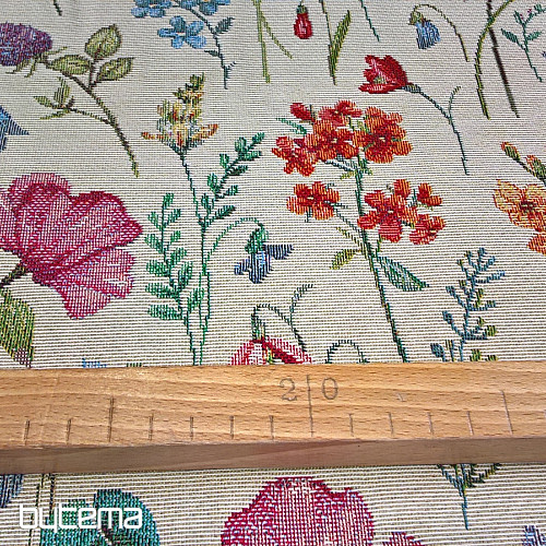 Tissu à tapisserie BLOOMING MEADOW