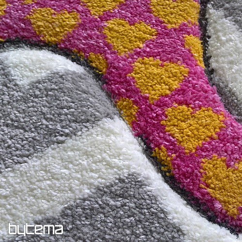 Tapis enfant PASTEL Éléphants