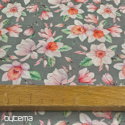 Tissu déco CESIRA fleurs