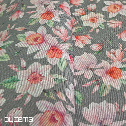Tissu déco CESIRA fleurs